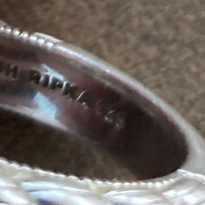 Judith Ripka 925 Sterling ring
